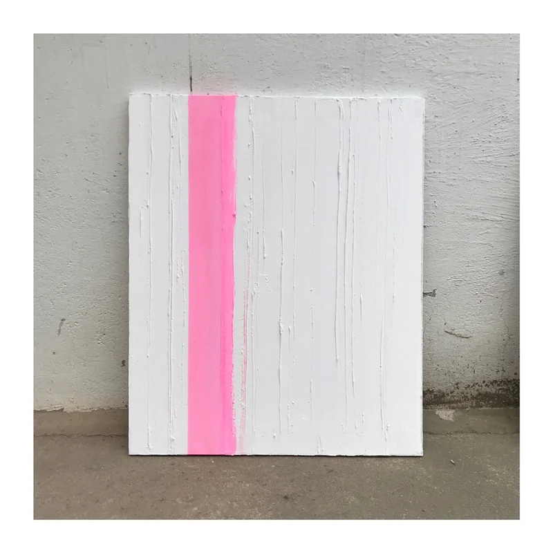 Diptych Yellow & Pink - View 5